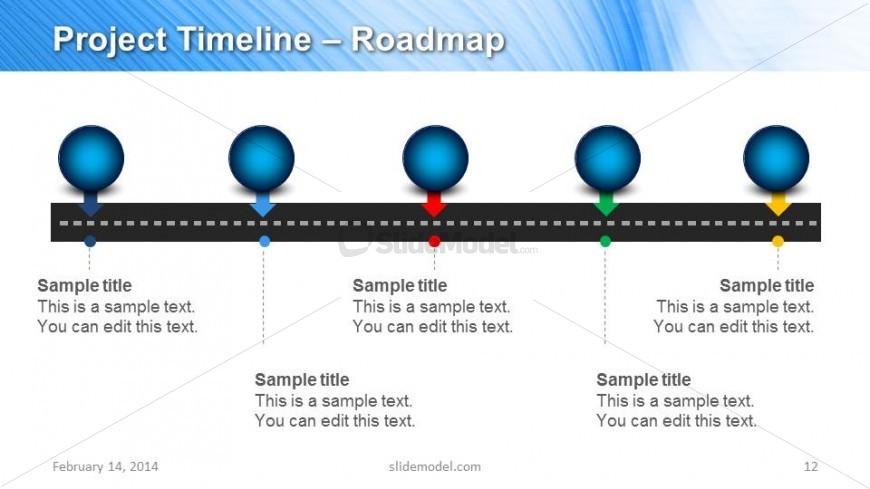 12 month timeline   office templates