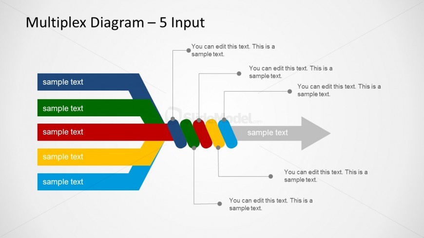 1 Input And 3 Outputs Diagram Concept For Powerpoint Vrogue Co