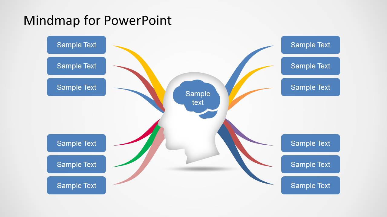 Mind Map Diagram Template for PowerPoint  SlideModel