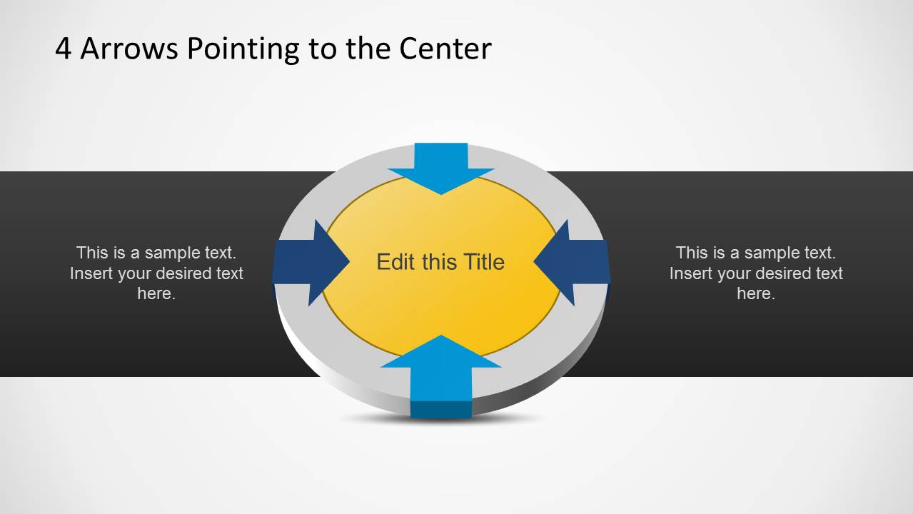 4 Arrows Diagram Template For PowerPoint SlideModel