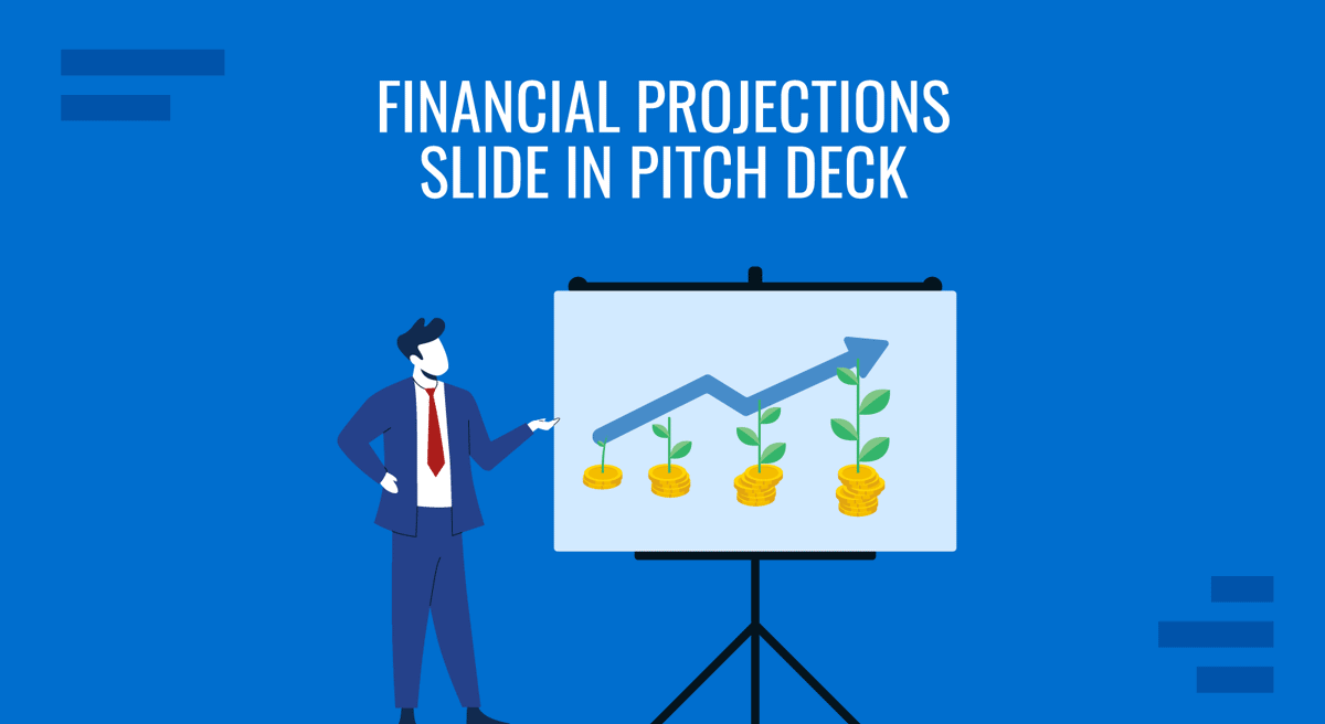 Cover for Financial Projections Slide in Pitch Decks guide by SlideModel