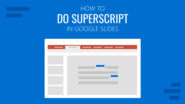 How to do Superscript in Google Slides