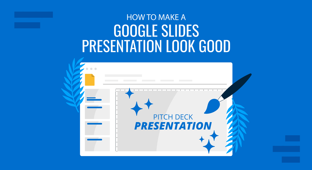 Cover for guide on how to make a Google Slides presentation look good