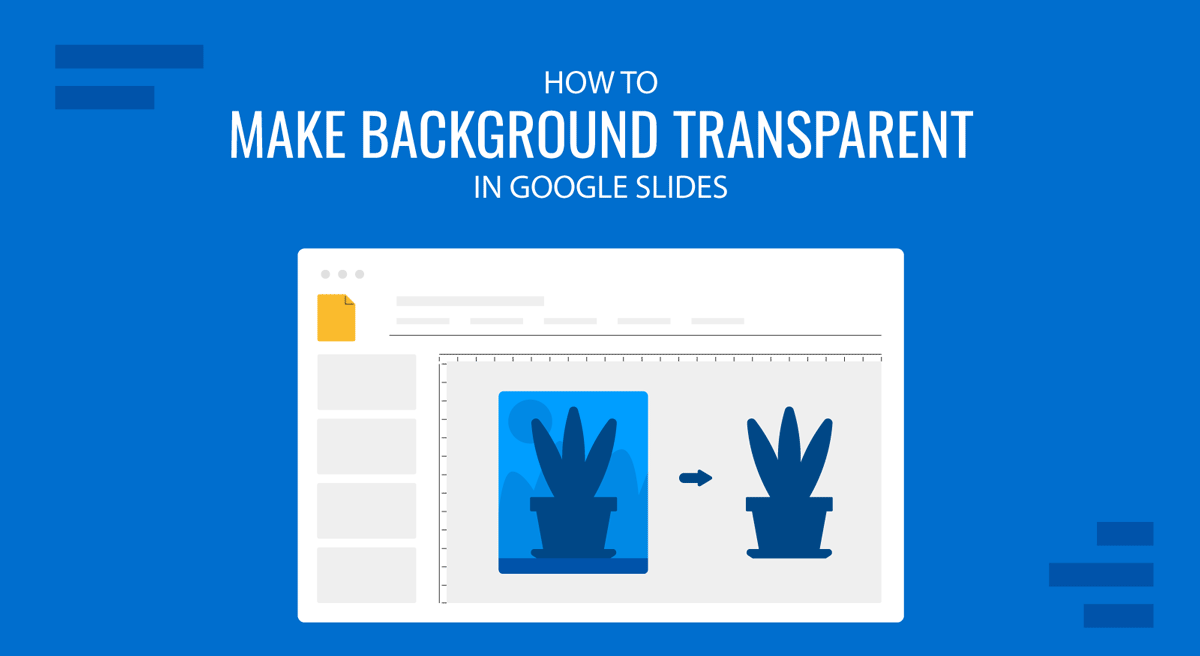 Cover for How to Make Background Transparent in Google Slides