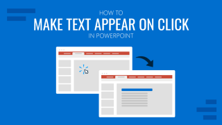 powerpoint presentation how to make text appear on click