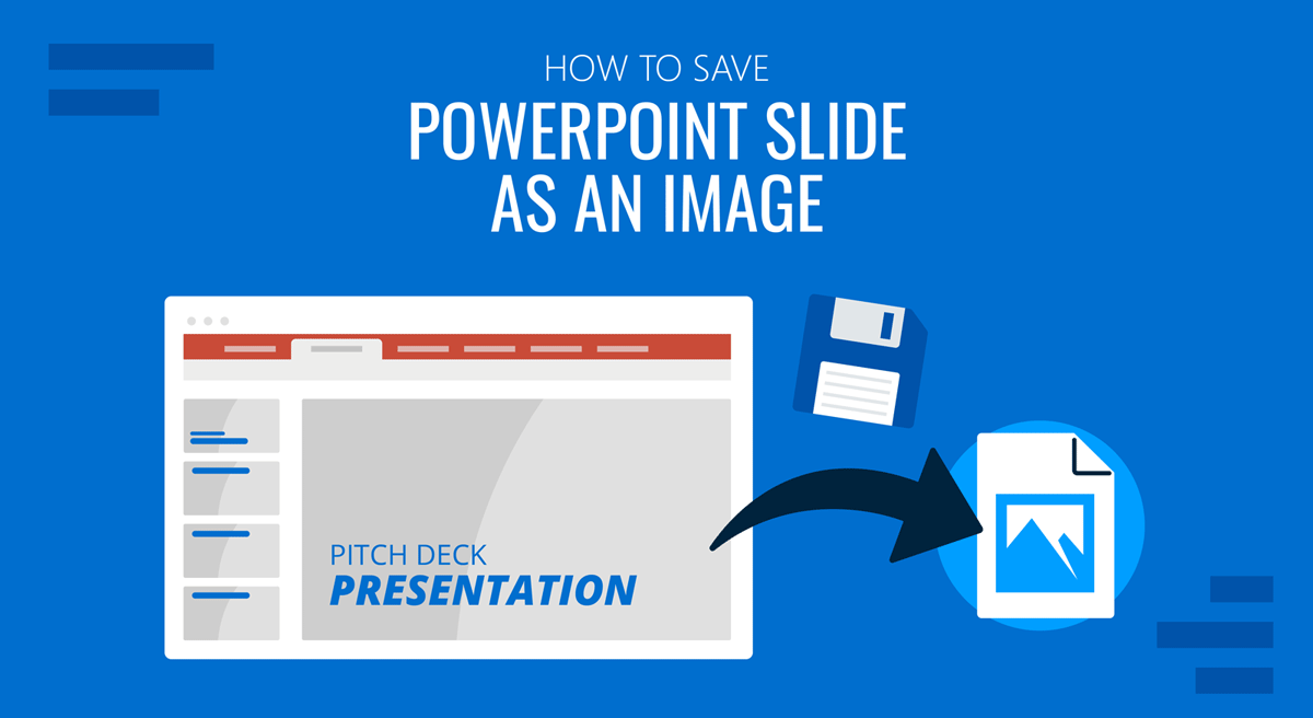 Cover for how to save an image in PowerPoint