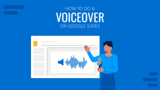 how to create a presentation with voice over