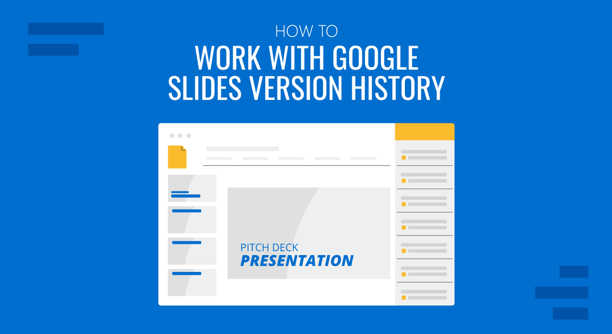 Cover for How to Work with Google Slides Version History