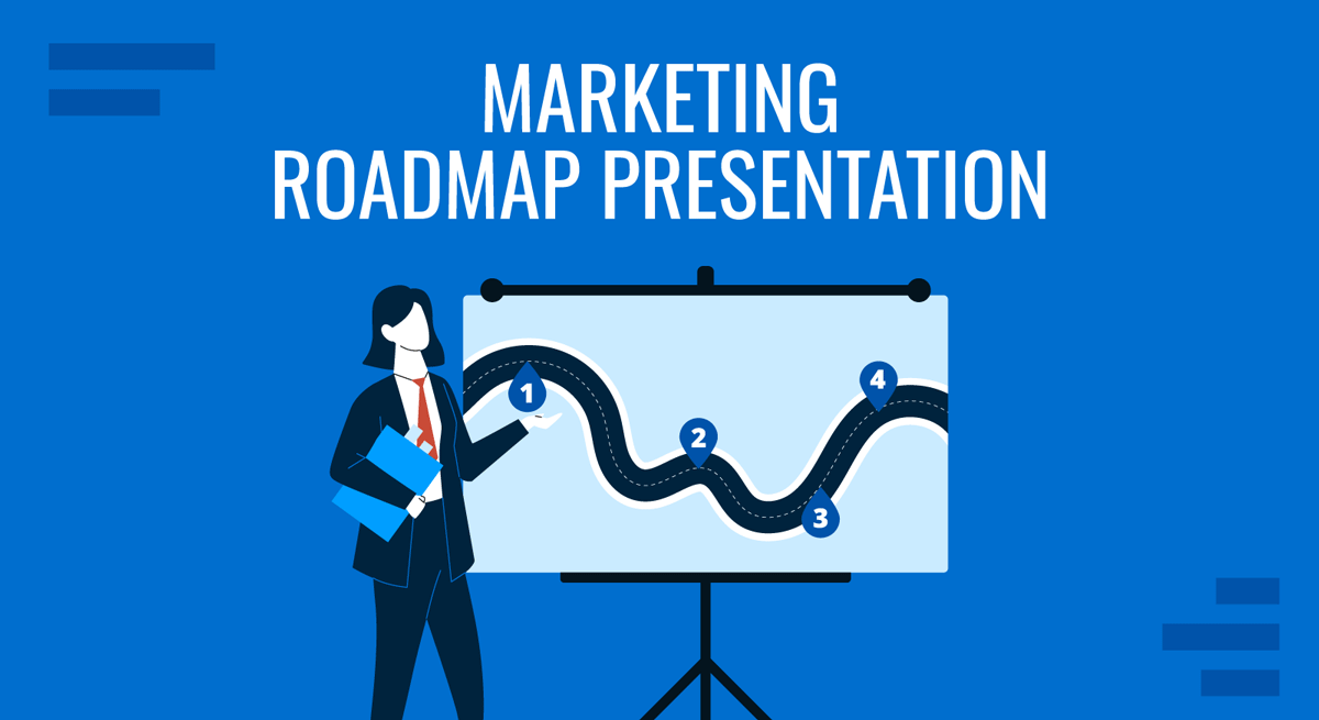 Cover for Marketing Roadmap Presentation Guide