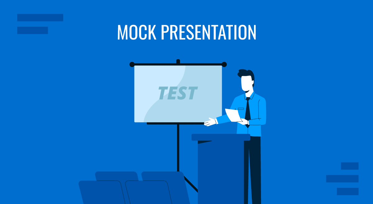 Cover for Mock Presentation Guide by SlideModel