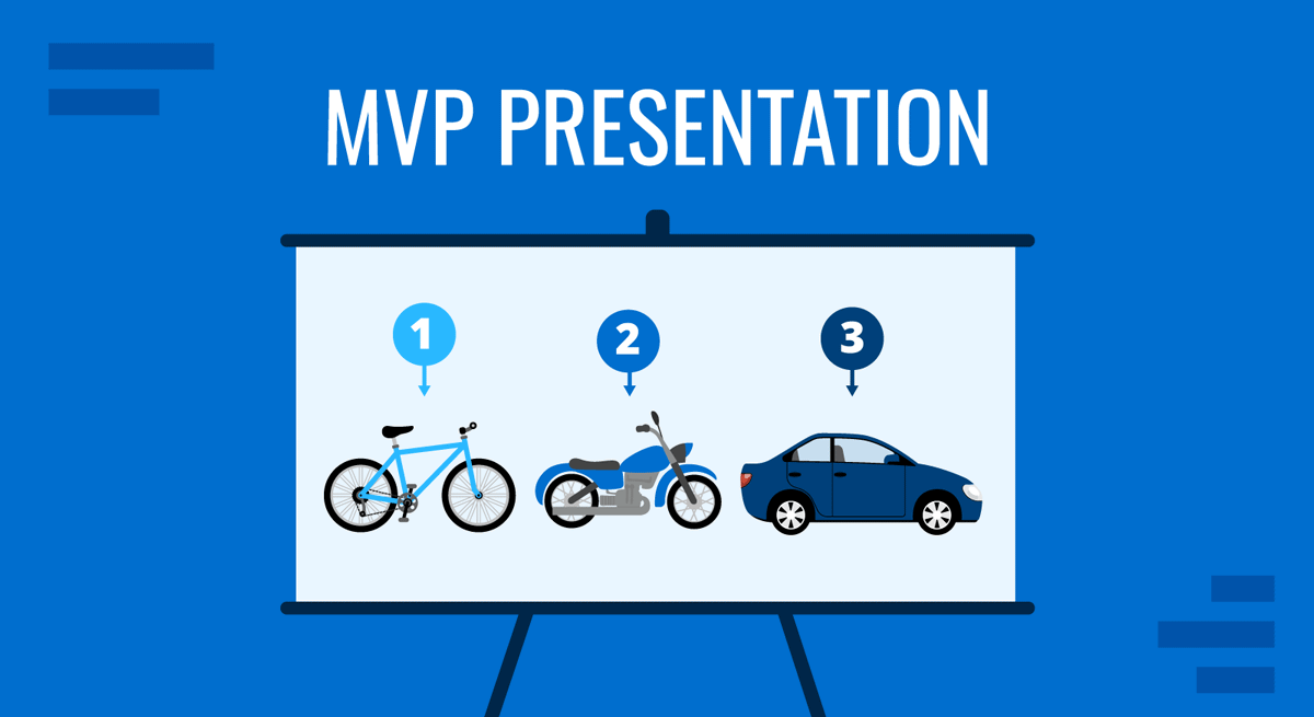 Cover for MVP Presentation guide by SlideModel