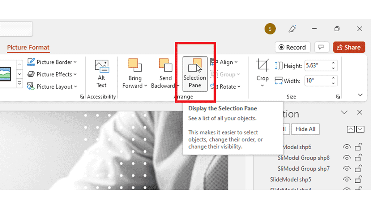 powerpoint lock slides