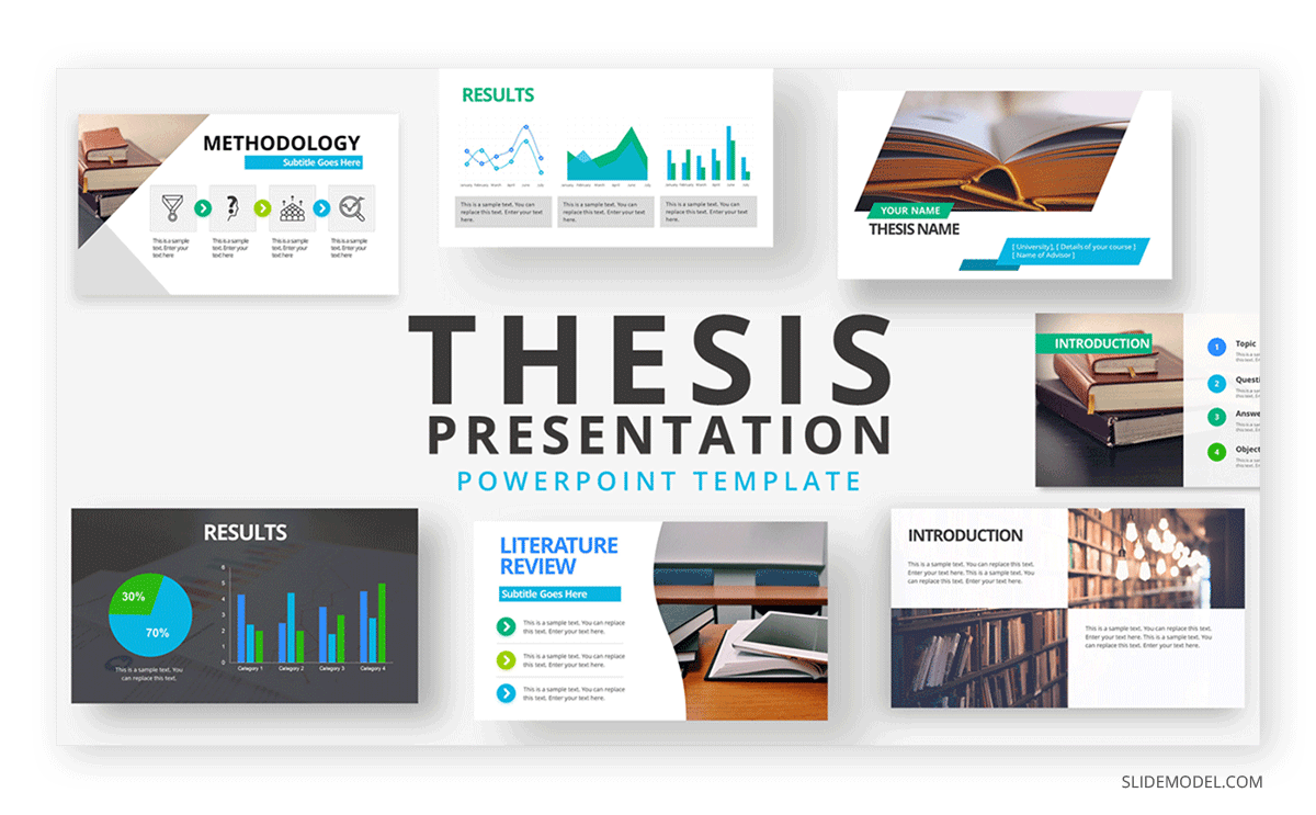 Thesis PPT Template Thesis Presentation PPT Template