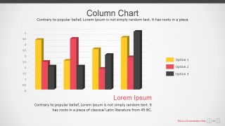 Editable Columns Charts for PowerPoint