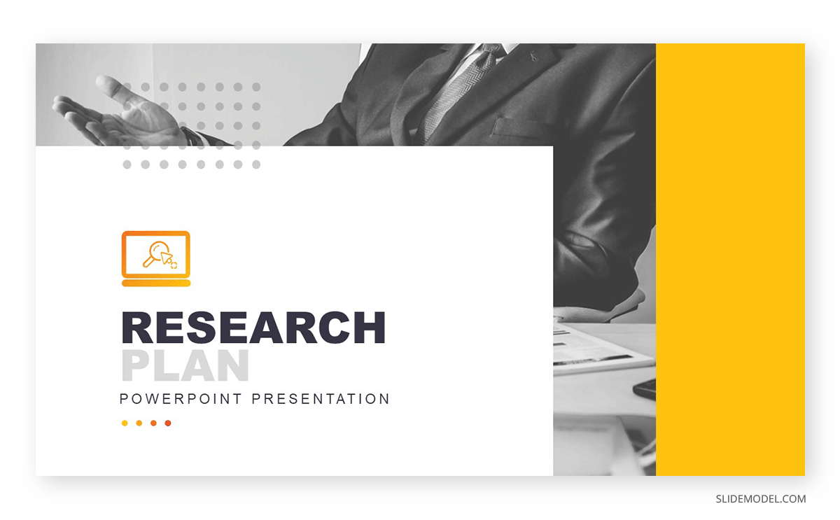 Research Plan Example PPT Template Research Plan PPT Template