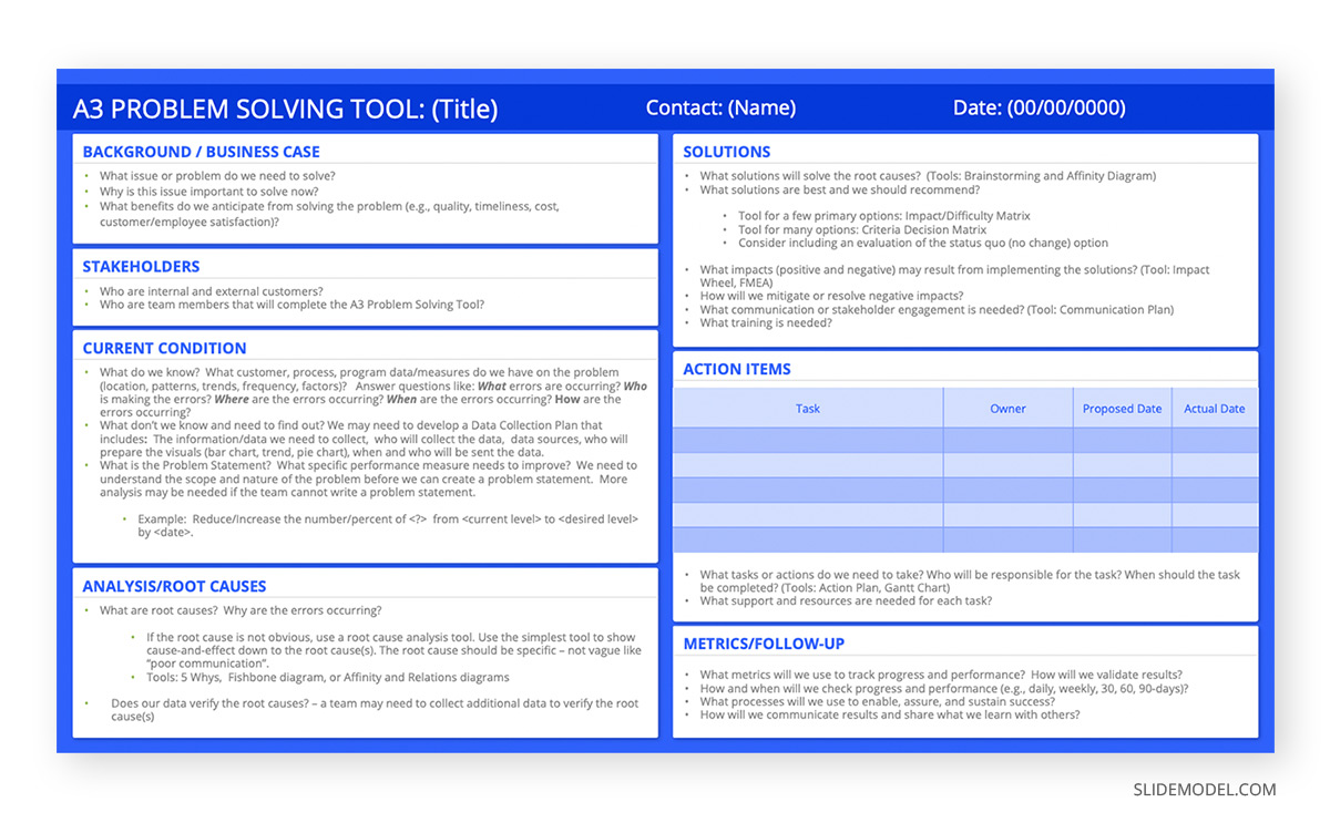 Root Cause Analysis PowerPoint Template Root Cause Analysis PPT Template