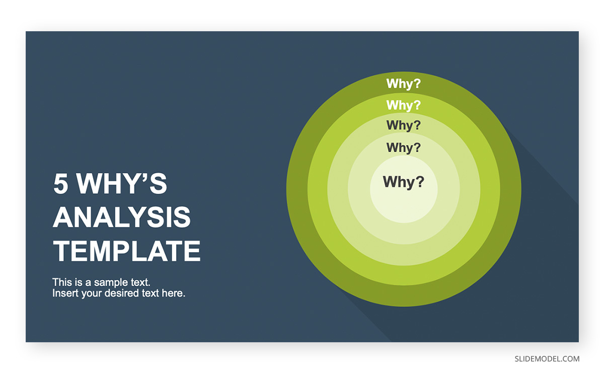5 Whys PowerPoint Template 