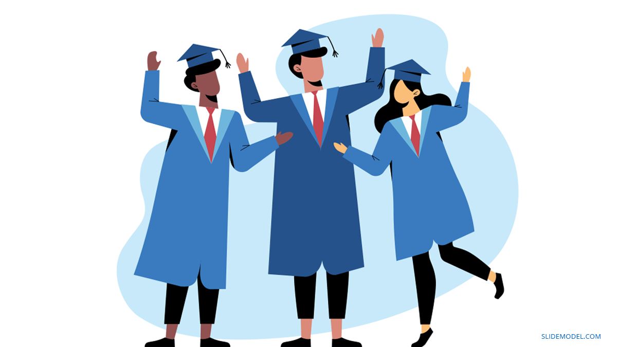 Graduation Speech Graduate PPT Template Graduation Speech Graduates Group PPT Template