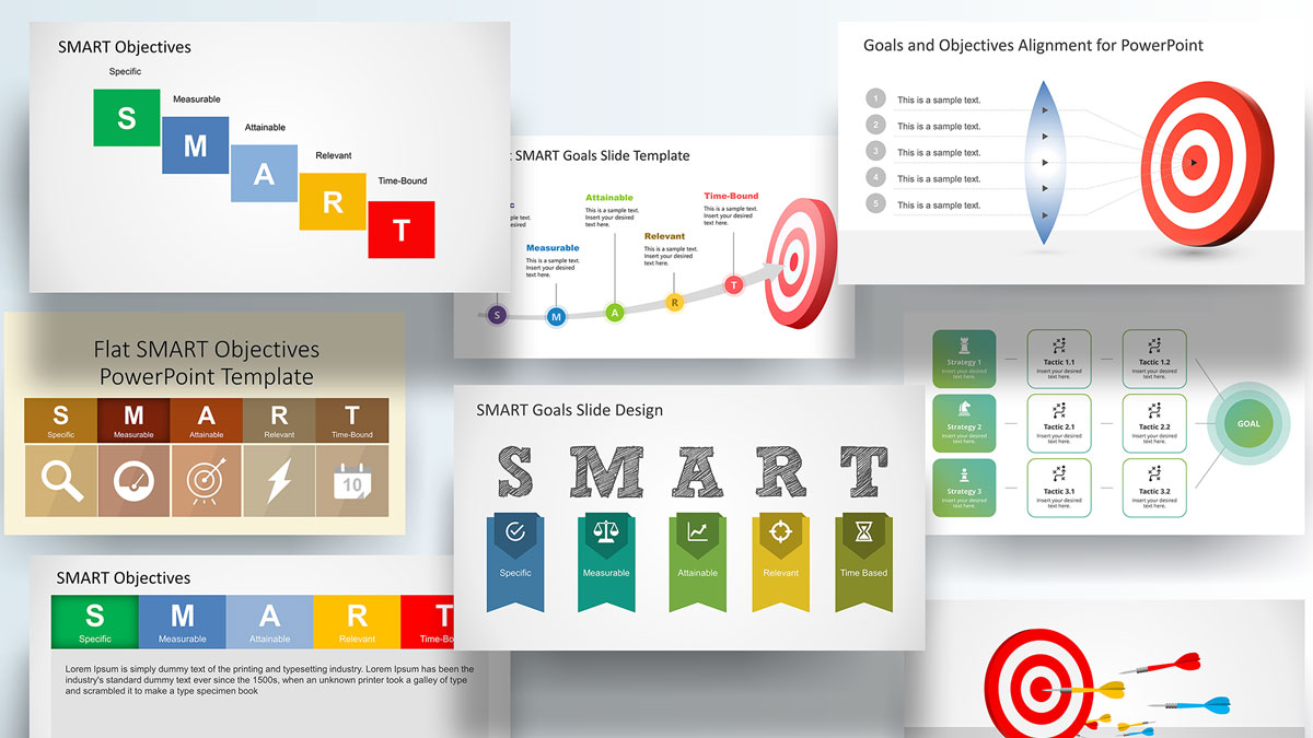 SMART Goals PowerPoint Templates