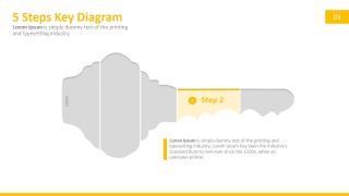 PPT Diagram Door Key Metaphor