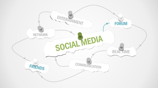 PowerPoint Paper Pieces for Newsboard