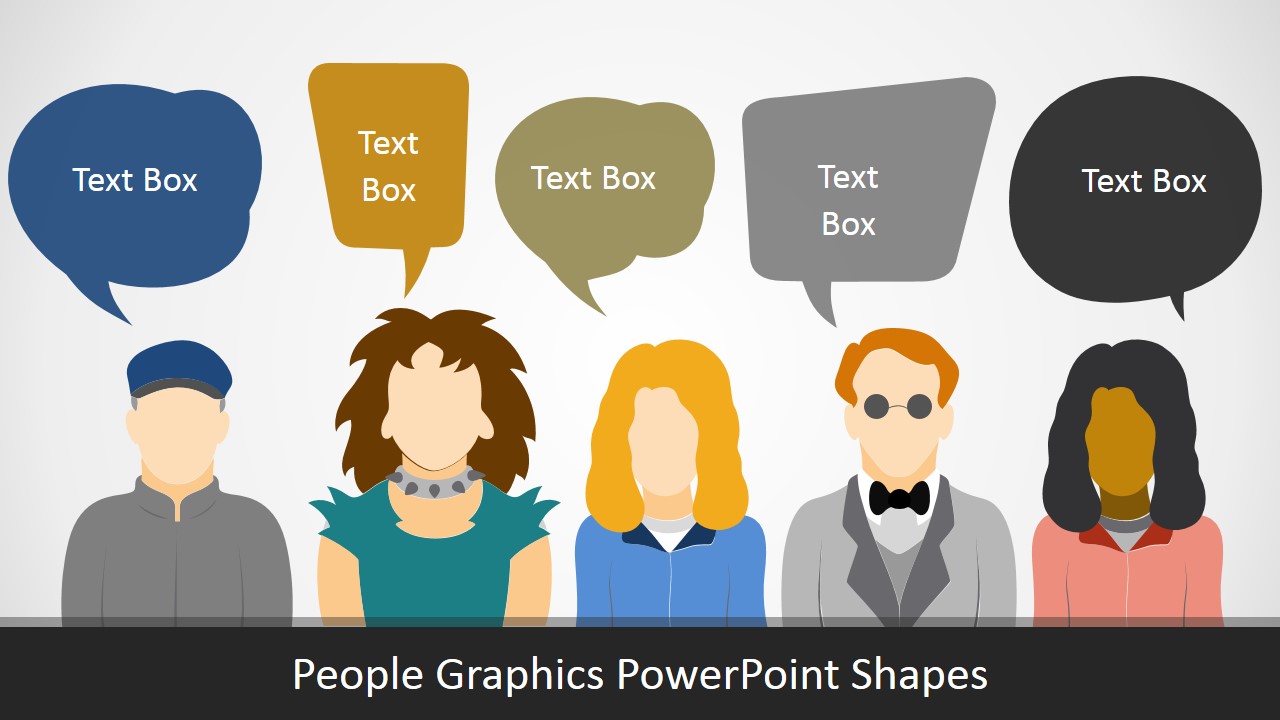 Editable People Graphics PowerPoint Template SlideModel