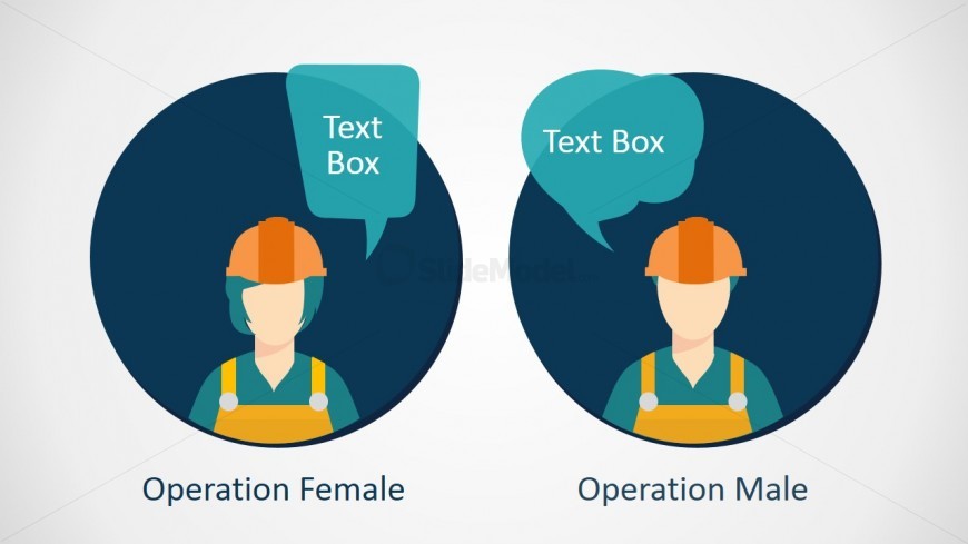 PPT Theme Workers Clipart
