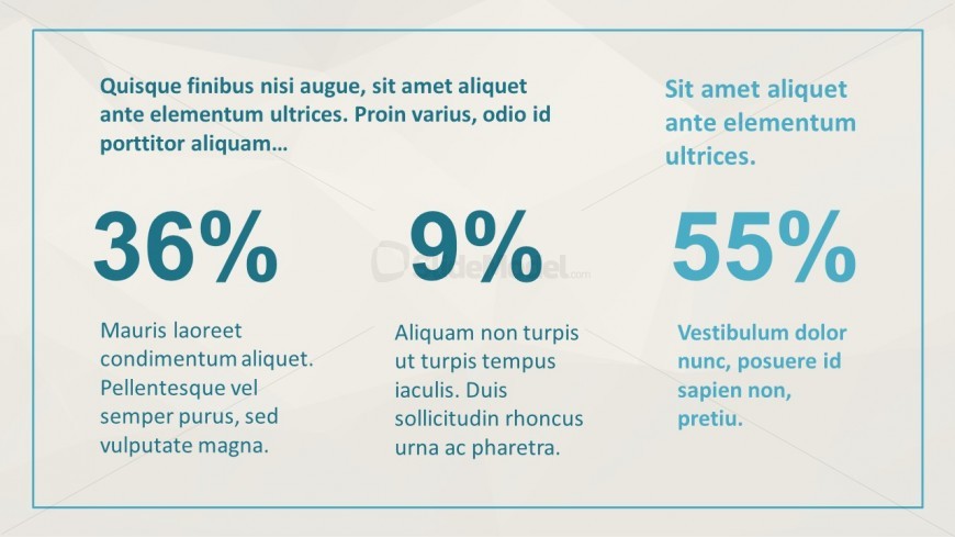 Flat Data Driven PowerPoint Infographic Templates