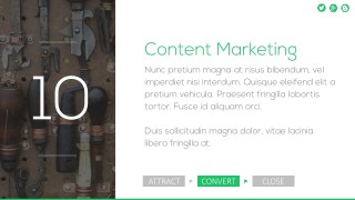 SEO Content Marketing PowerPoint Templates