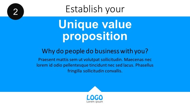 Business Unique Value Proposition PowerPoint Slides