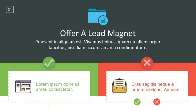 Lead Generation Marketing Sales Funnel PowerPoint Template