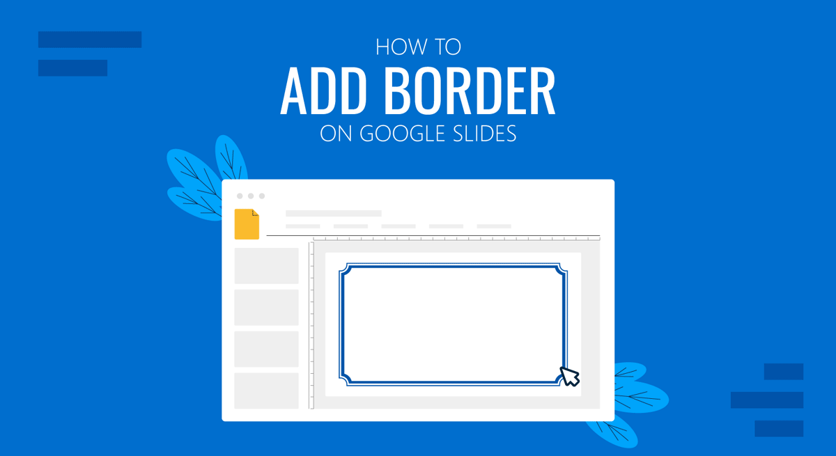 Cover for how to add a border in Google Slides