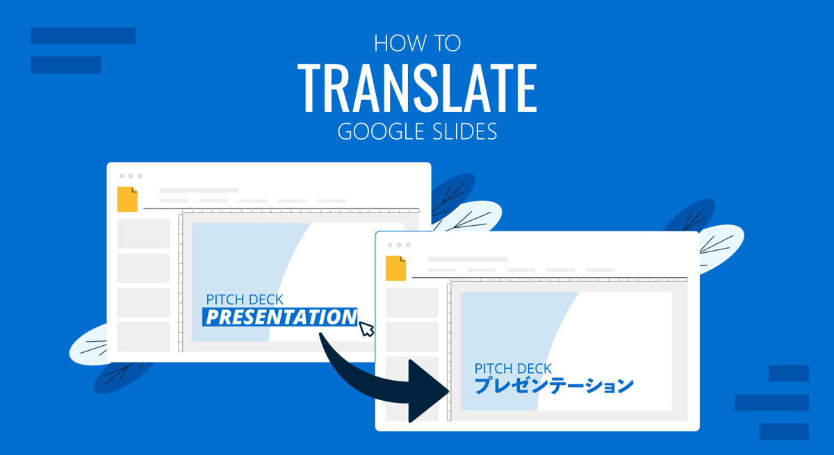 Couverture pour savoir comment traduire Google Slides
