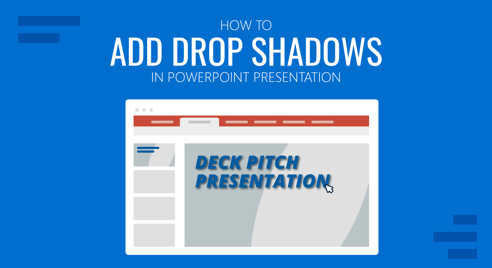couverture pour savoir comment ajouter des ombres portées dans une présentation PowerPoint