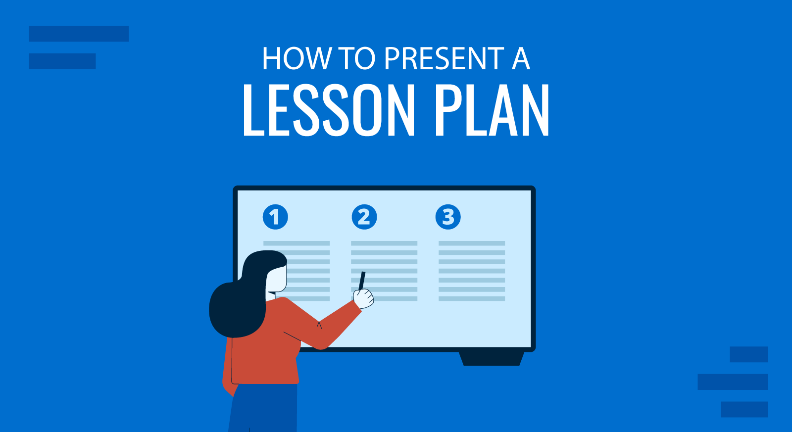 Present a Lesson Plan PPT Template How to present a lesson plan