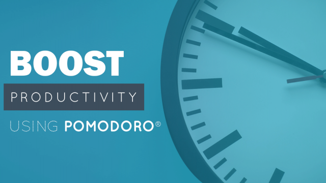 How to Boost Productivity using the Pomodoro Technique®