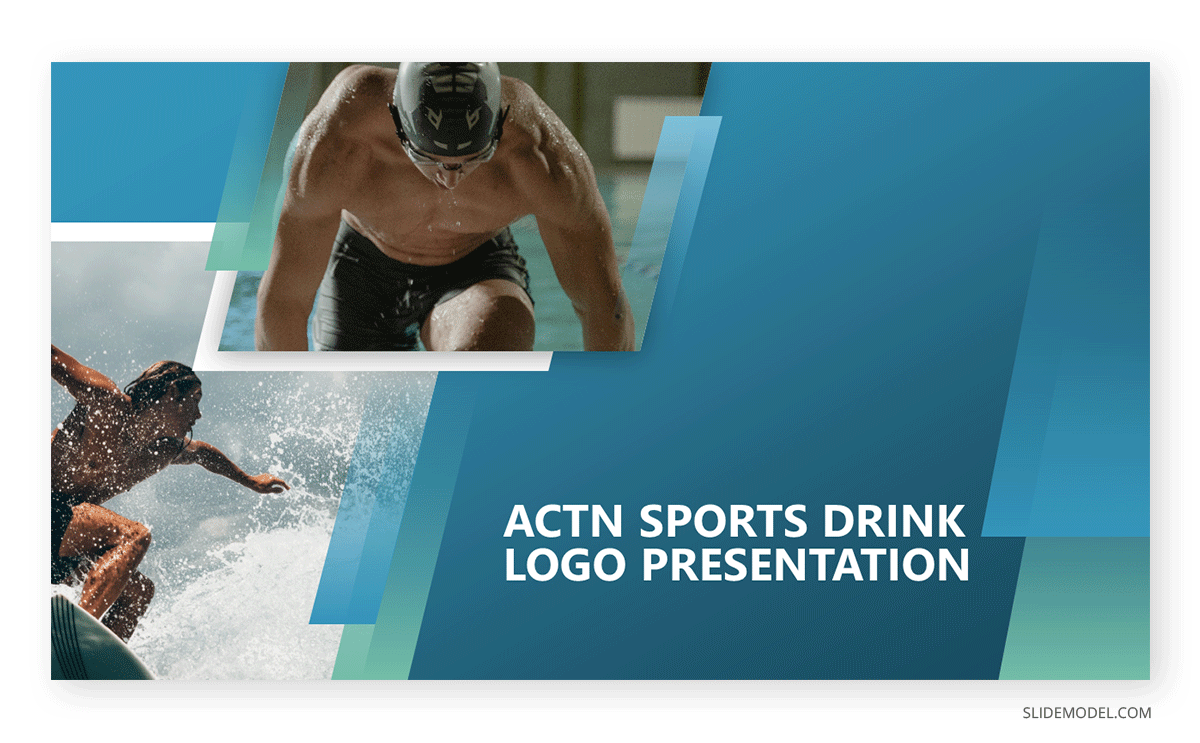 Title Slide in a Logo Presentation
