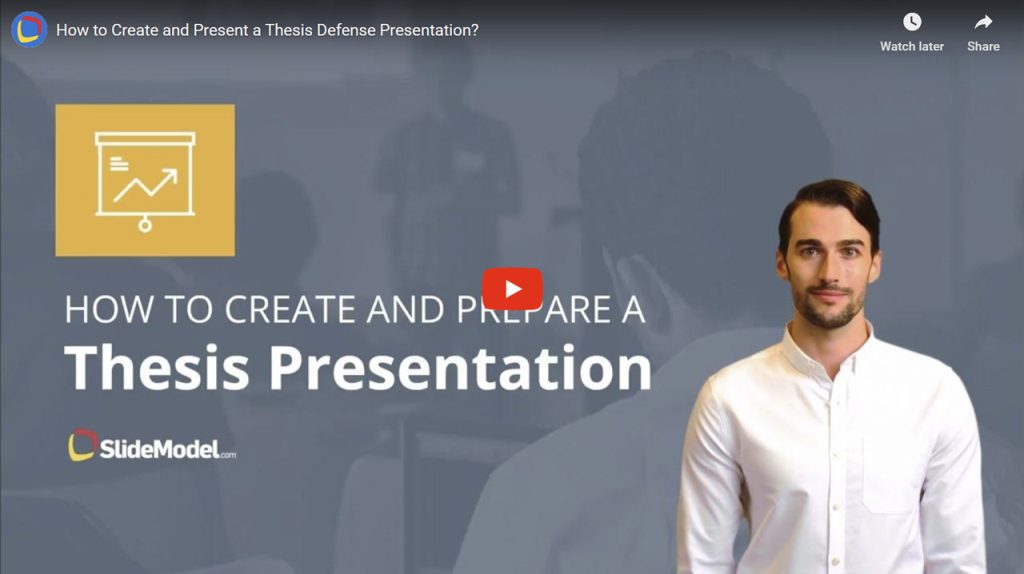 how to present a dissertation