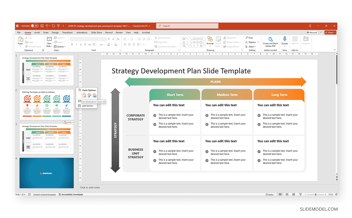 Mix and match PPT templates with SlideModel