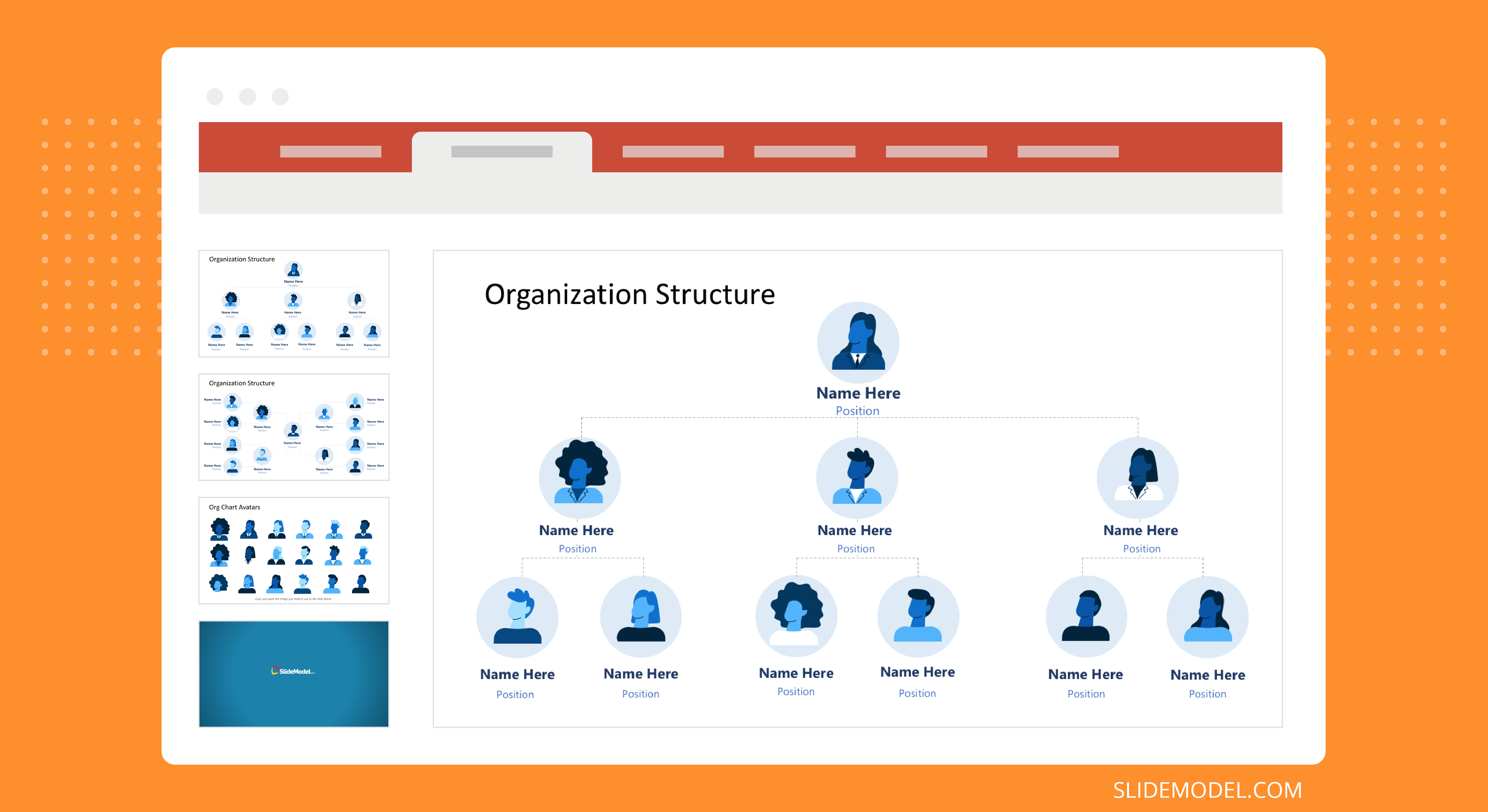 02-organizational-structures-charts-illustration - SlideModel