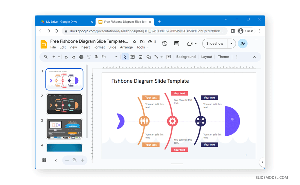 Numeration added to Google Slides