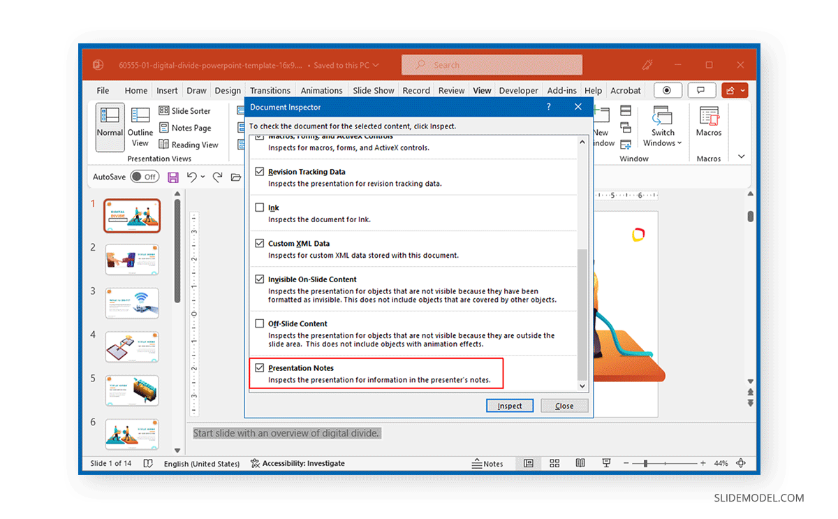 how to format powerpoint presentation