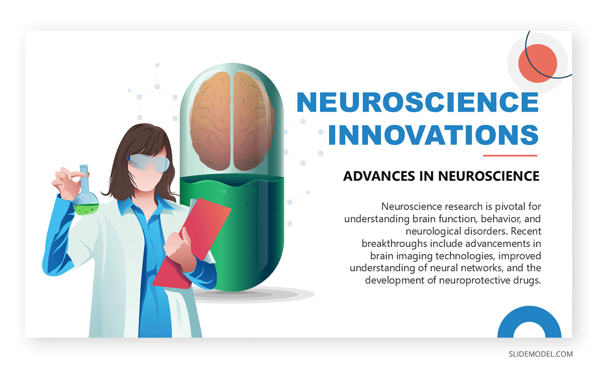 Neuroscience medical slide example