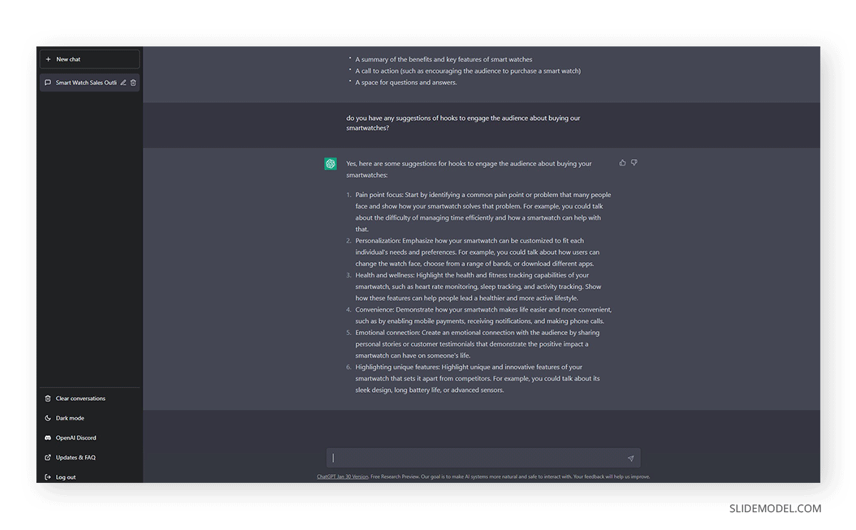 Suggestions for hooks to engage the audience about buying smartwatches from ChatGPT