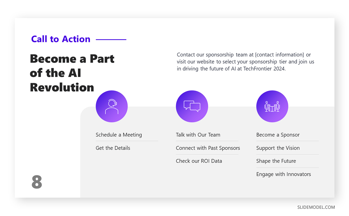 CTA slide sponsorship deck