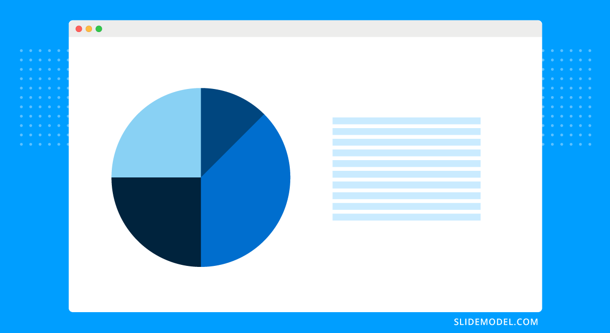Chart & Diagram slide layout in types of slides
