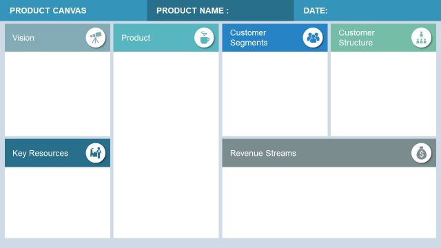 Product Canvas PowerPoint Template