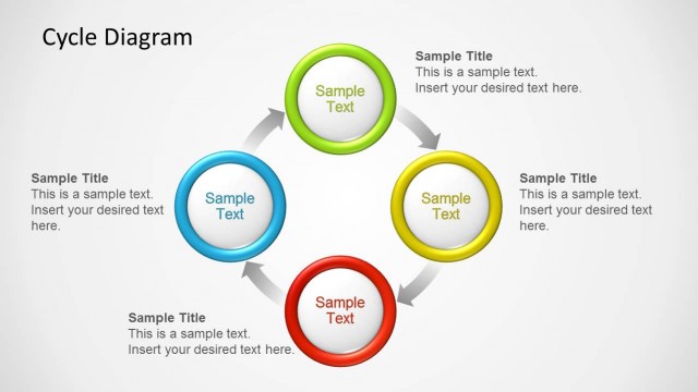 Colored Circles Diagram for PowerPoint