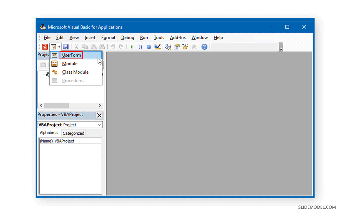 UserForm en Visual Basic