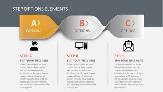 Template of Creative PowerPoint Diagram